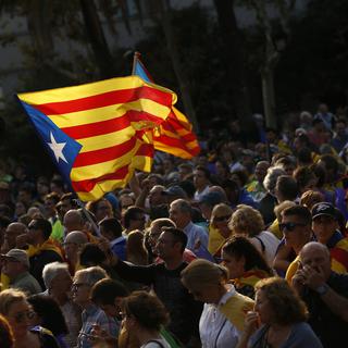 Beaucoup d'imprévus et d'incertitudes autour du sort de la Catalogne. [AP/Keystone - Francisco Seco]