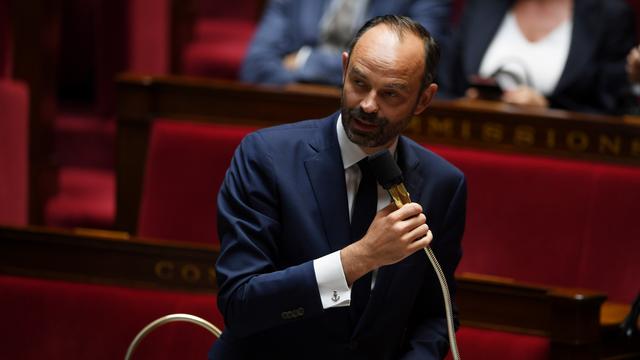 Le Premier ministre français Edouard Philippe a présenté mardi 4 juillet son discours de politique générale devant l'Assemblée nationale. [AFP - Christophe Archambault]