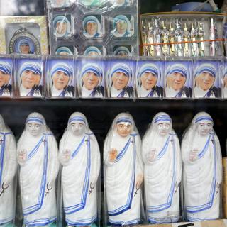 Le célèbre tablier de Mère Teresa est désormais protégé. [EPA/Keystone - Piyal Adhikary]