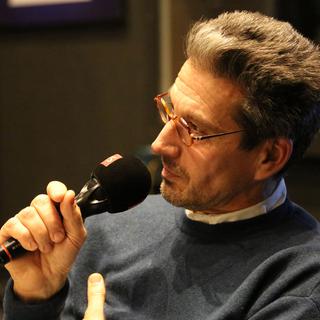 Daniel Maggetti, auteur et professeur de littérature romande à l'Université de Lausanne. [RTS - Marie-Dominique Schenk]