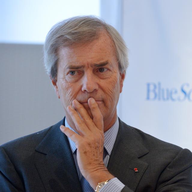 Vincent Bolloré est dans le collimateur de la justice italienne pour "manipulation de marché". [ERIC PIERMONT / AFP]