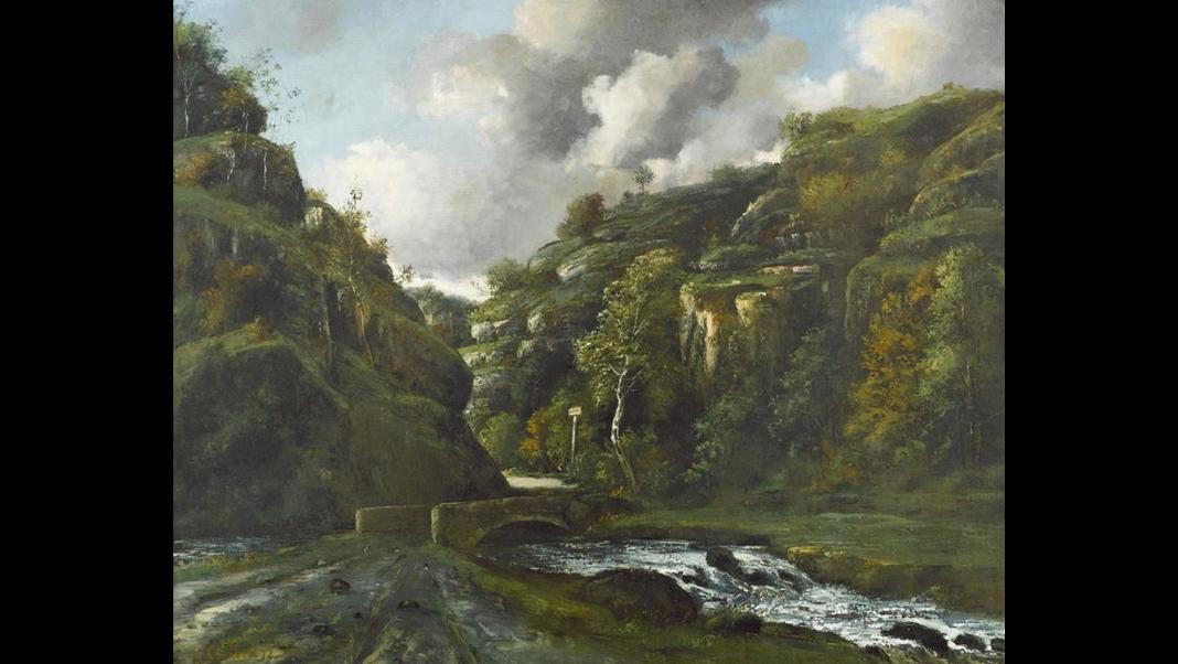 "Paysage du Jura" de Gustave Courbet [République et canton du Jura - Pierre Montavon]