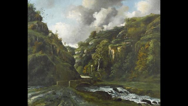 "Paysage du Jura" de Gustave Courbet [République et canton du Jura - Pierre Montavon]