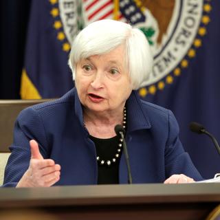 Janet Yellen, présidente de la Réserve fédérale américaine (Fed).