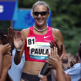 L'icône du sport britannique Paula Radcliffe a fait part de sa colère. [Keystone - Jason DeCrow]