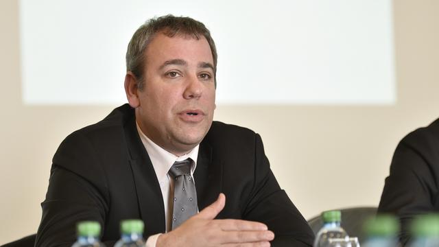 Fabien Gasser, le procureur général du canton de Fribourg. [Keystone - Christian Brun]