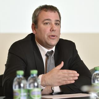 Fabien Gasser, le procureur général du canton de Fribourg. [Keystone - Christian Brun]