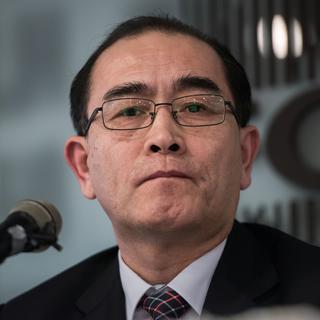 Thae Yong-Ho, ancien diplomate nord-coréen passé au Sud. [Reuters - Ed Jones]