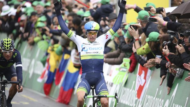 Michael Albasini a débloqué son compteur sur le World Tour en 2017. [Daniel Mitchell]