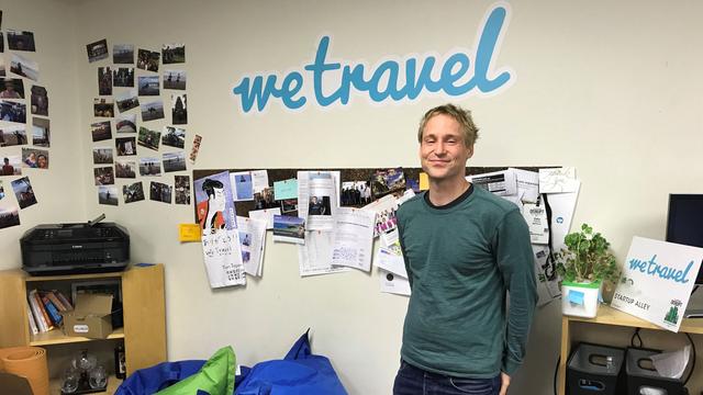 Johannes Koeppel, CEO et co-fondateur de Wetravel. [RTS - Raphaël Grand]