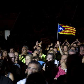 La campagne pour le référendum catalan a été lancée officiellement jeudi. [AP/Keystone - Emilio Morenatti]