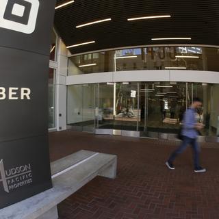 Le siège d'Uber à San Francisco. [ap/keystone - Eric Risberg]