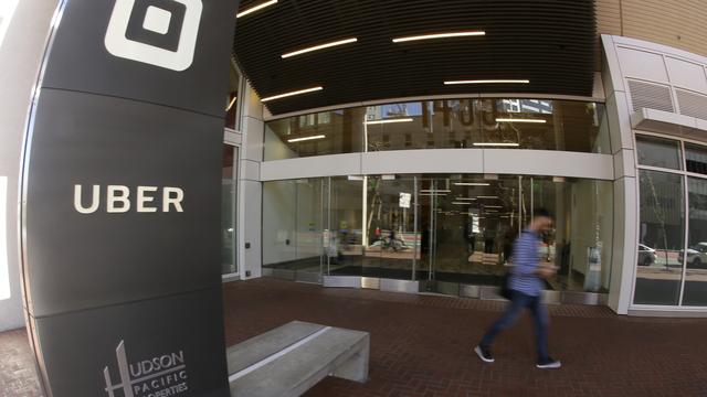 Le siège d'Uber à San Francisco. [ap/keystone - Eric Risberg]