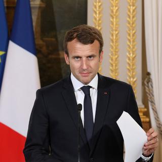 Emmanuel Macron. [Reuters - Ludovic Marin]