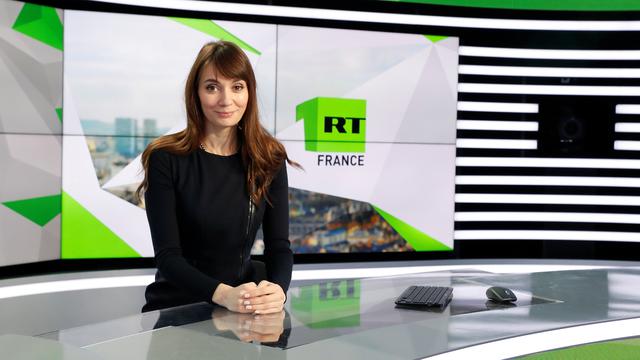 Xenia Fedorova, présentatrice et présidente de RT France. [Reuters - Gonzalo Fuentes]