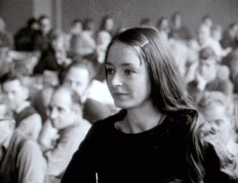Yvette Théraulaz lors d'un spectacle du TPR en 1970. [RTS]