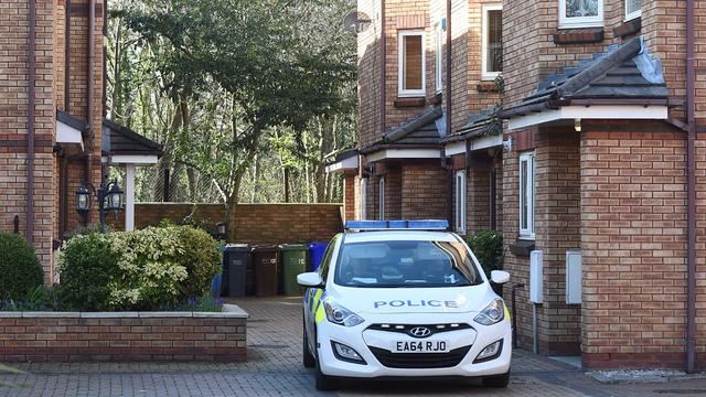 La police enquête dans le quartier de Didsbury à la suite de l'attentat de Manchester. [AFP - Paul Ellis]