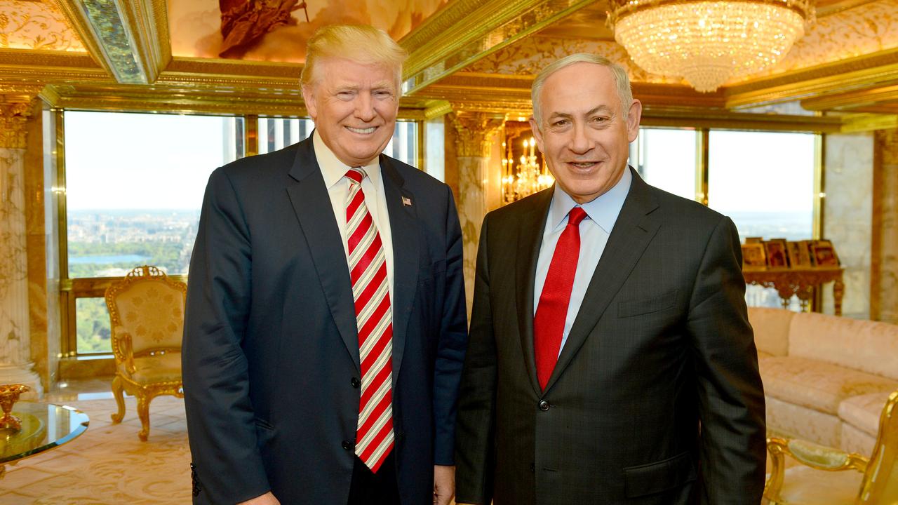 Donald Trump et Benjamin Netanyahu lors d'une rencontre à New York le 25 septembre 2016. [Government Press Office (GPO) - Reuters - Kobi Gideon]