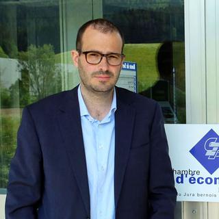 Patrick Linder, directeur de la Chambre d’économie publique du Jura bernois. [RTS]