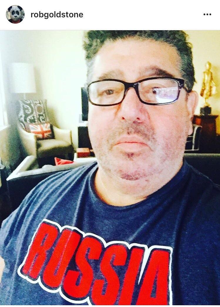 Rob Goldstone a publié cette photo le jour de l'élection de Trump.