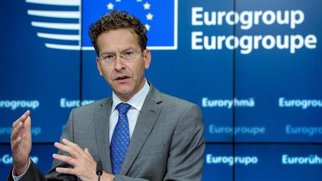 Le président de l'Eurogroupe Jeroen Dijsselbloem. [EPA/Keystone - Stéphanie Lecocq]