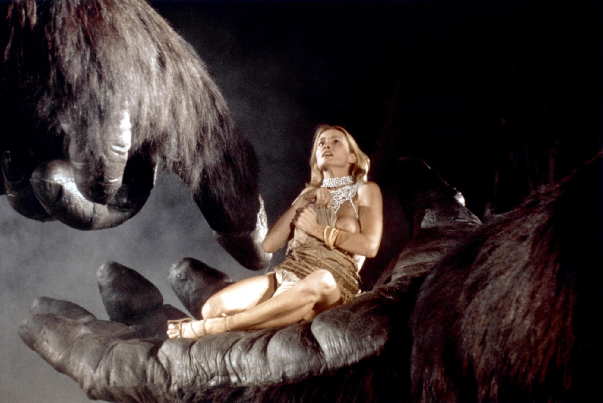 Jessica Lange dans la main de King Kong (1967). [Photononstop - SCREEN PROD / Photononstop]