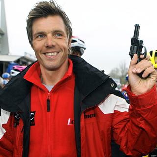 L’ancien coureur allemand Danilo Hondo, sélectionneur de l’équipe de Suisse. [AFP - Federico Gambarini - DPA]