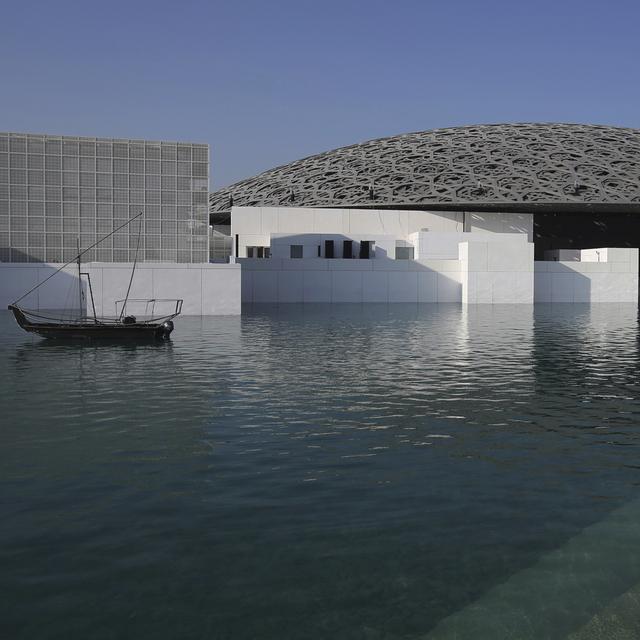 Vue extérieure du Louvre d'Abu Dhabi. [AP/Keystone - Kamran Jebreili]