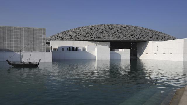 Vue extérieure du Louvre d'Abu Dhabi. [AP/Keystone - Kamran Jebreili]