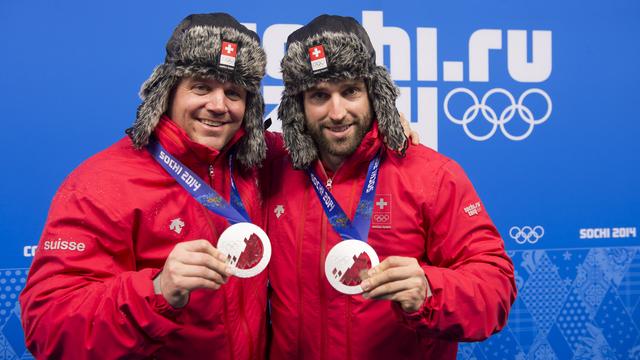 Alex Baumann et Beat Heft avaient décroché l'argent à Sotchi.