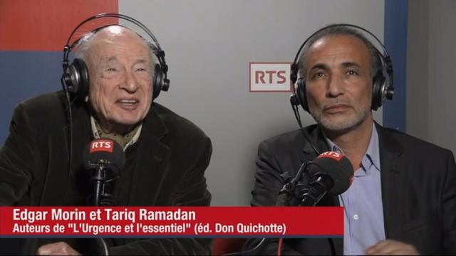 Edgar Morin et Tariq Ramadan.