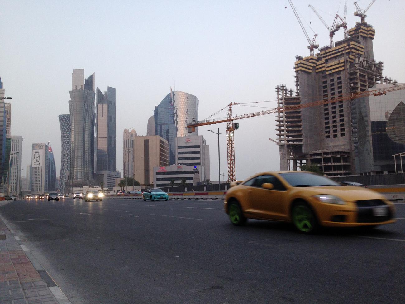 Une vue de la ville de Doha au Qatar. [AP/Keystone - Maggie Hyde]