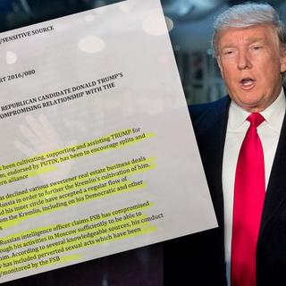 Des notes compromettantes non-authentifiées sur Donald Trump ont été mises en ligne par des médias américains.