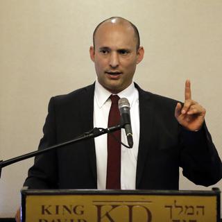 Le ministre israélien de l'Education Naftali Bennett, à l'origine d'un code d'éthique destiné aux professeurs controversé. [AFP - Thomas Coex]