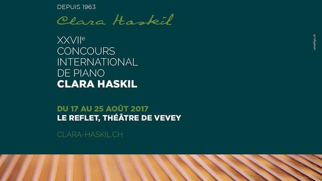 L'affiche du XXVIIe Concours Clara Haskil de Vevey. [clara-haskil.ch]