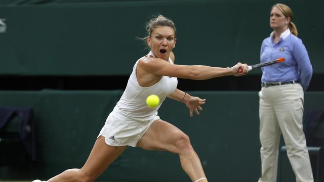 Pas de demi-finale et pas de place de no1 pour Halep. [Alastair Grant]