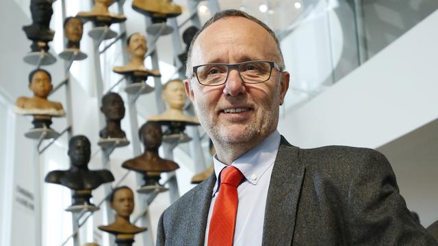 Bruno David, président du Muséum national d'Histoire naturelle de Paris. [AFP - Patrick Kovarik]