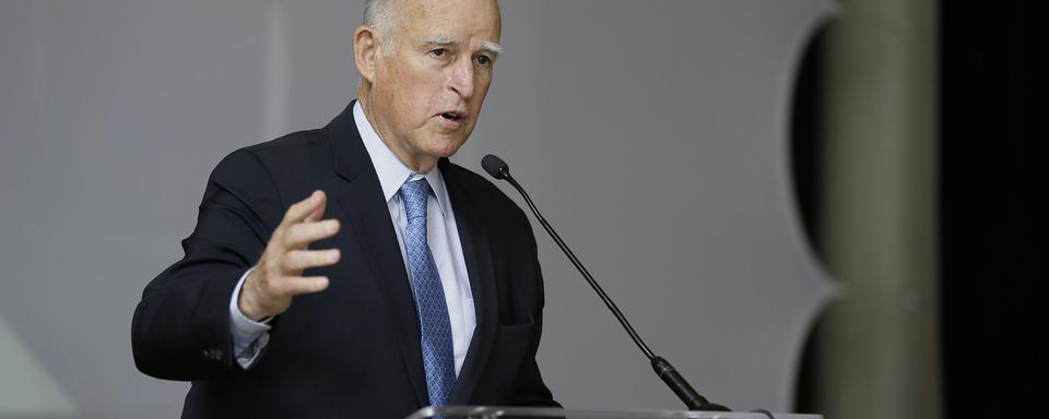 Le gouverneur de la Californie, Jerry Brown. [Keystone - Eric Risberg - AP Photo]