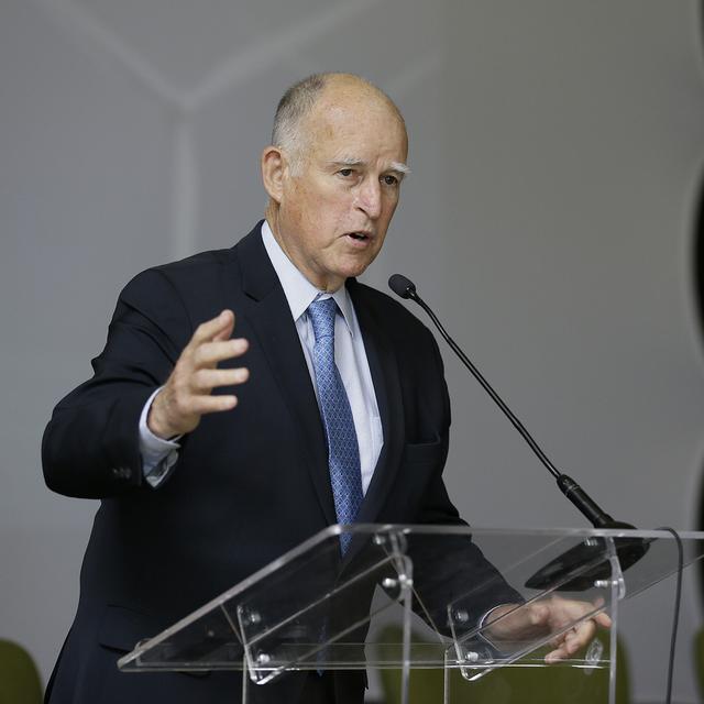 Le gouverneur de la Californie, Jerry Brown. [Keystone - Eric Risberg - AP Photo]