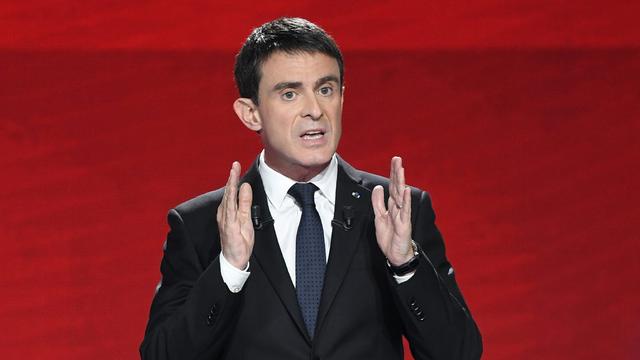 Manuel Valls est donné perdant quel que soit son adversaire. [Keystone - EPA/Bertrand Guay]