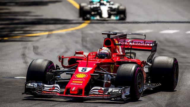 Sebastian Vettel s'impose pour la 2e fois à Monaco. [Srdjan Suki]