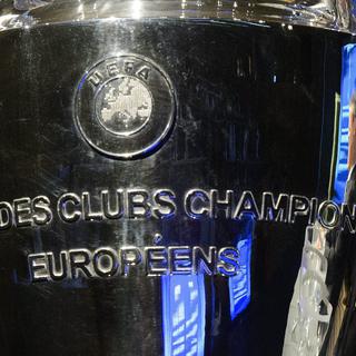 Le trophée de la Ligue des champions. [Laurent Gillieron]
