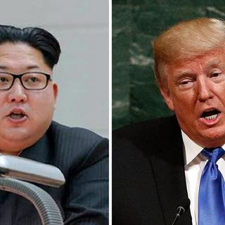 Kim Jong-Un et Donald Trump devraient se rencontrer avant fin mai. [EPA/KCNA - JUSTIN LANE]