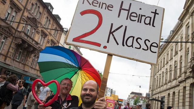 Mariage gay Allemagne. [DPA/AFP - Marijan Murat]