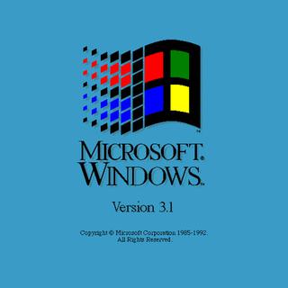 Windows 3.1. [Microsoft]