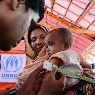 La situation humanitaire est préoccupante dans les camps de réfugiés Rohingyas. [RTS - Sébastien Farcis]