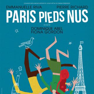 L'affiche du film "Paris Pieds Nus". [Potemkine Films]