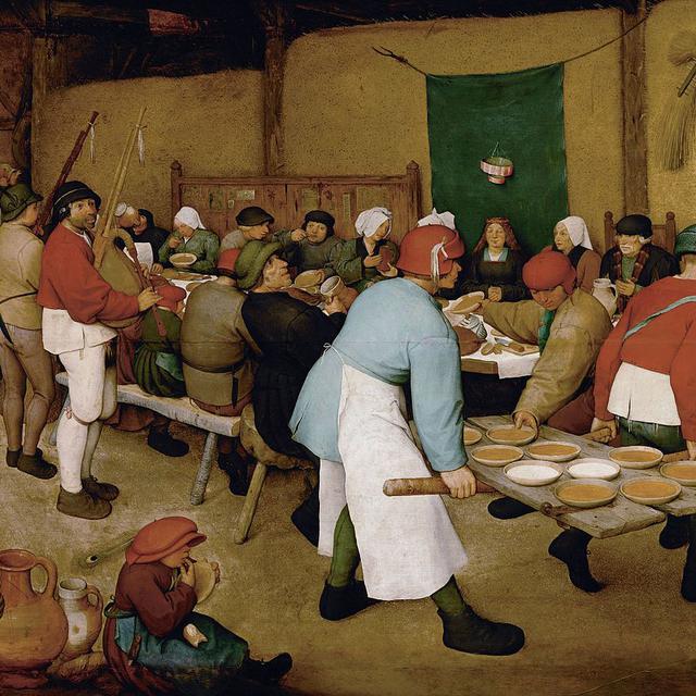 "Mariage paysan", Pieter Brueghel l'Ancien (1567), Musée d'Art et d'Histoire, Vienne (Autriche)