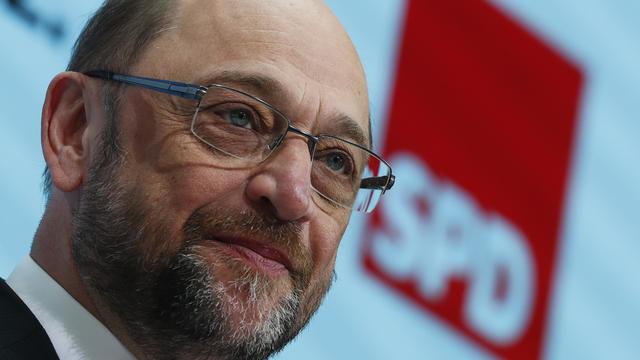 Le SPD, emmené par Martin Schulz, continue sa progression. [Reuters - Fabrizio Bensch]