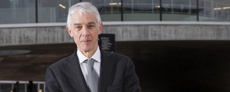 Martin Vetterli, nouveau président de l'EPFL. [Keystone - Cyril Zingaro]